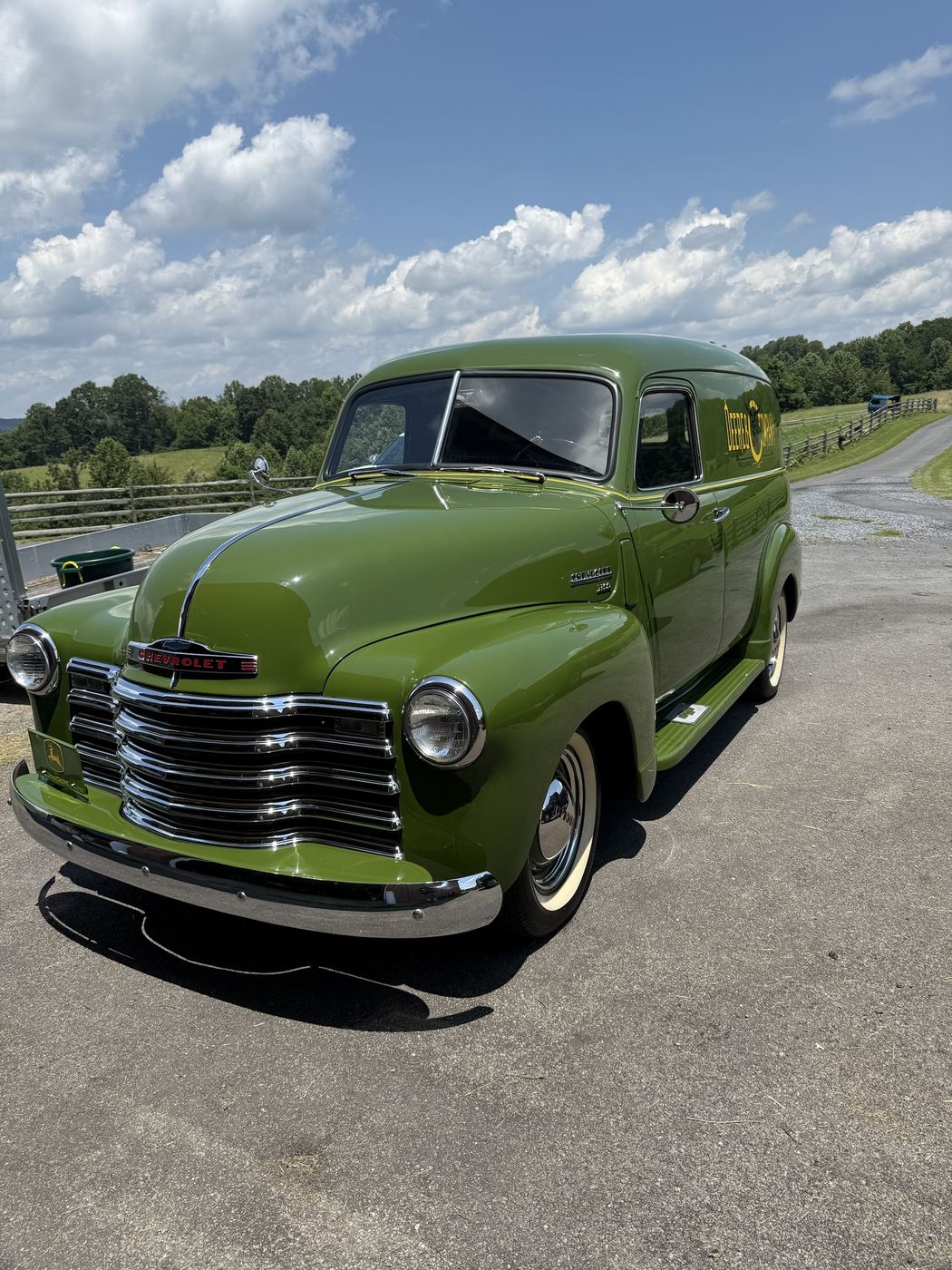 Classic Chevrolet panel truck