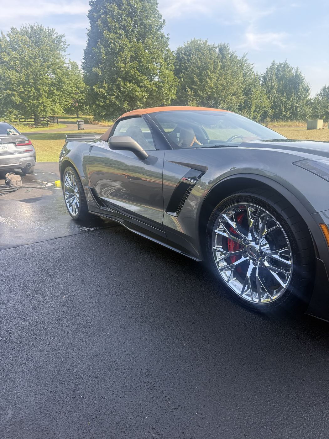Wet sanding and polishing